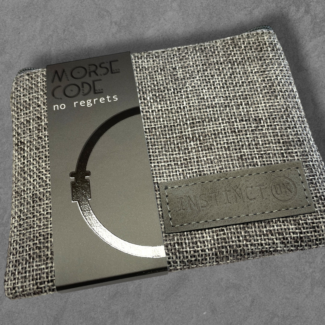NO REGRETS - MORSE CODE BRACELET image 5