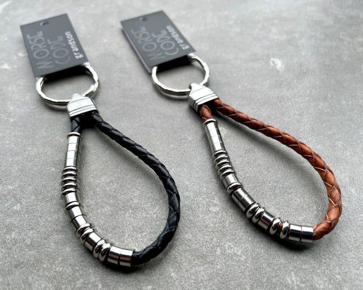 GRANDSON | MORSE CODE KEYRING image 4
