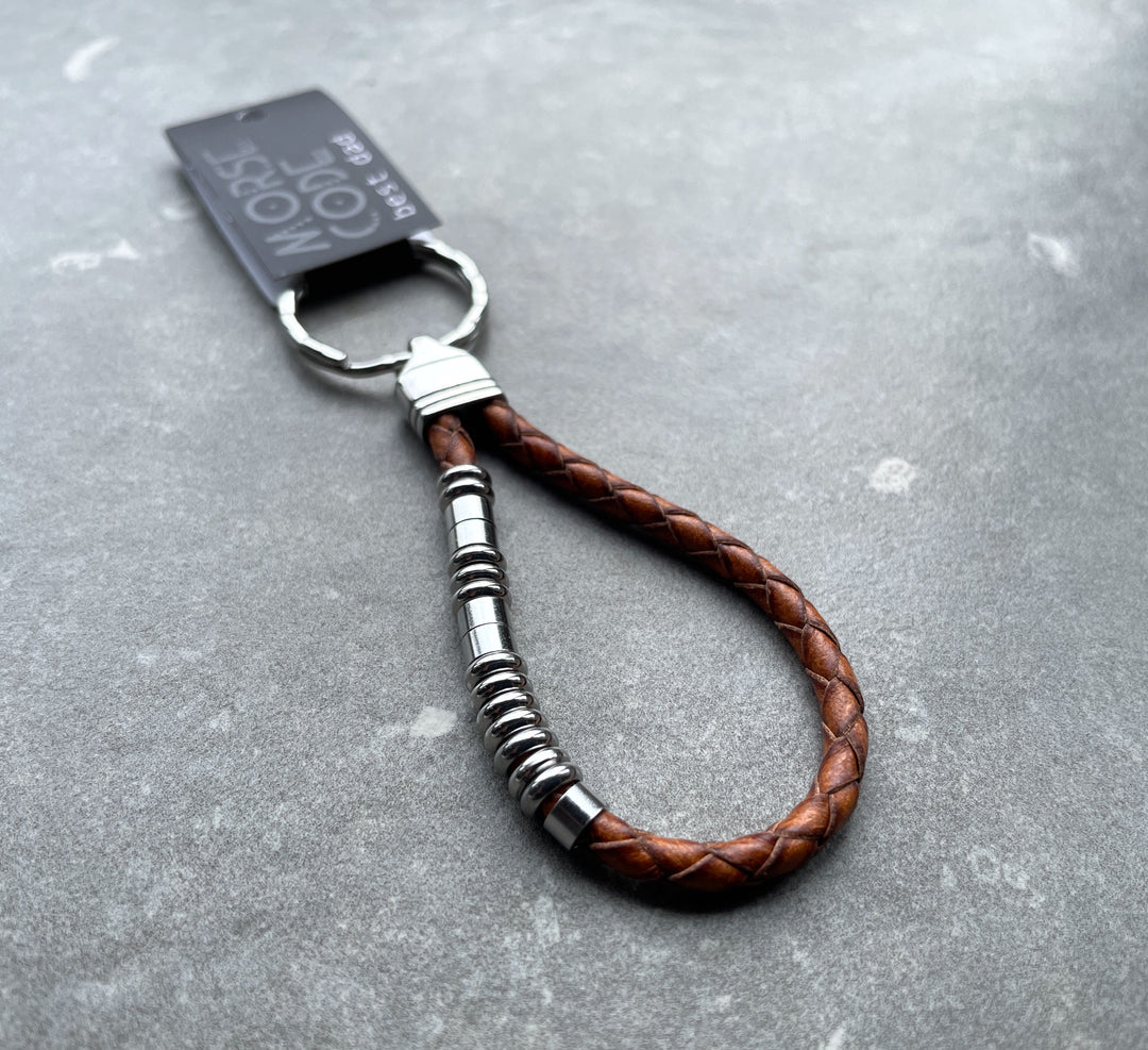 BEST DAD | MORSE CODE KEYRING image 4
