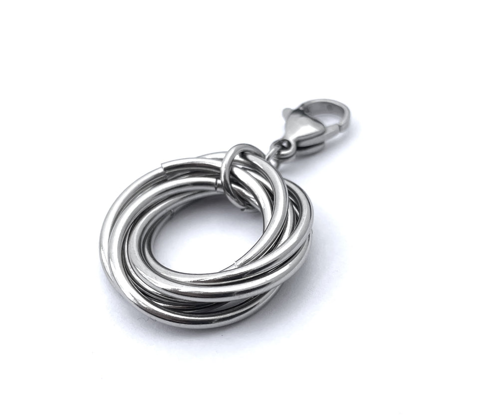 CHAIN MAILLE ZIP CLIP | Mobius Rose image 1