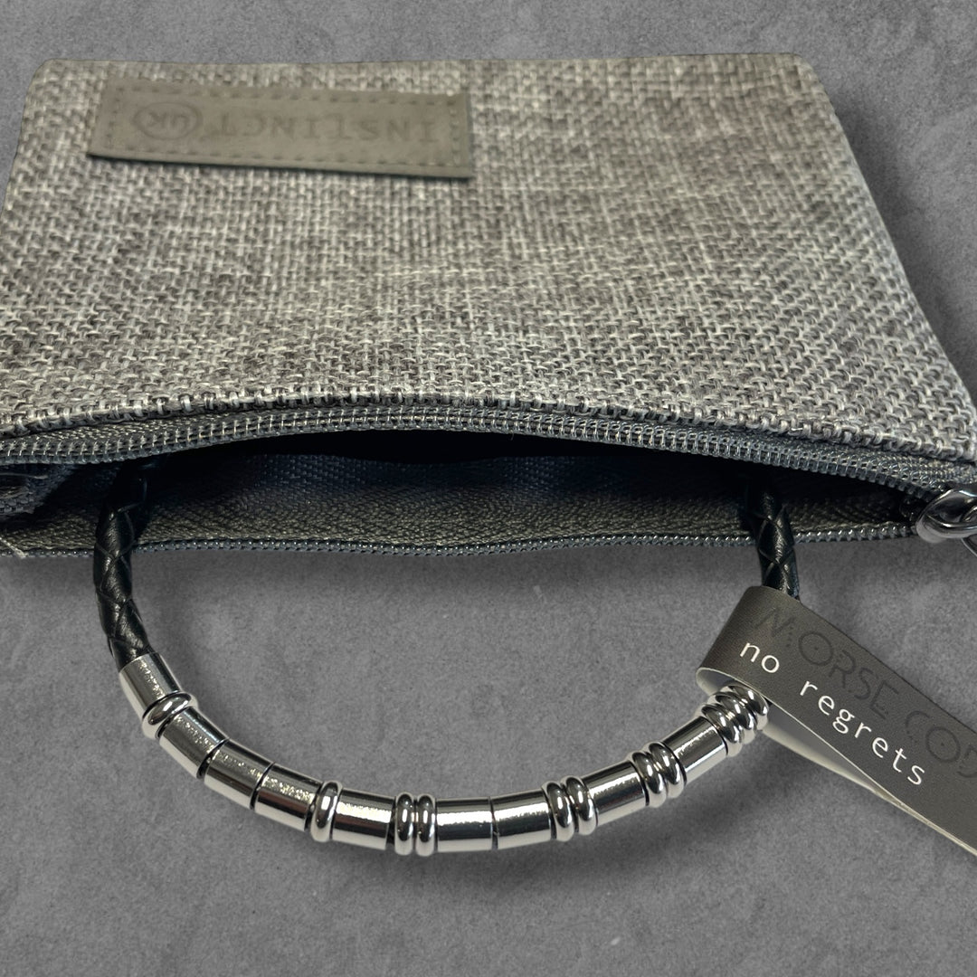 NO REGRETS - MORSE CODE BRACELET image 6