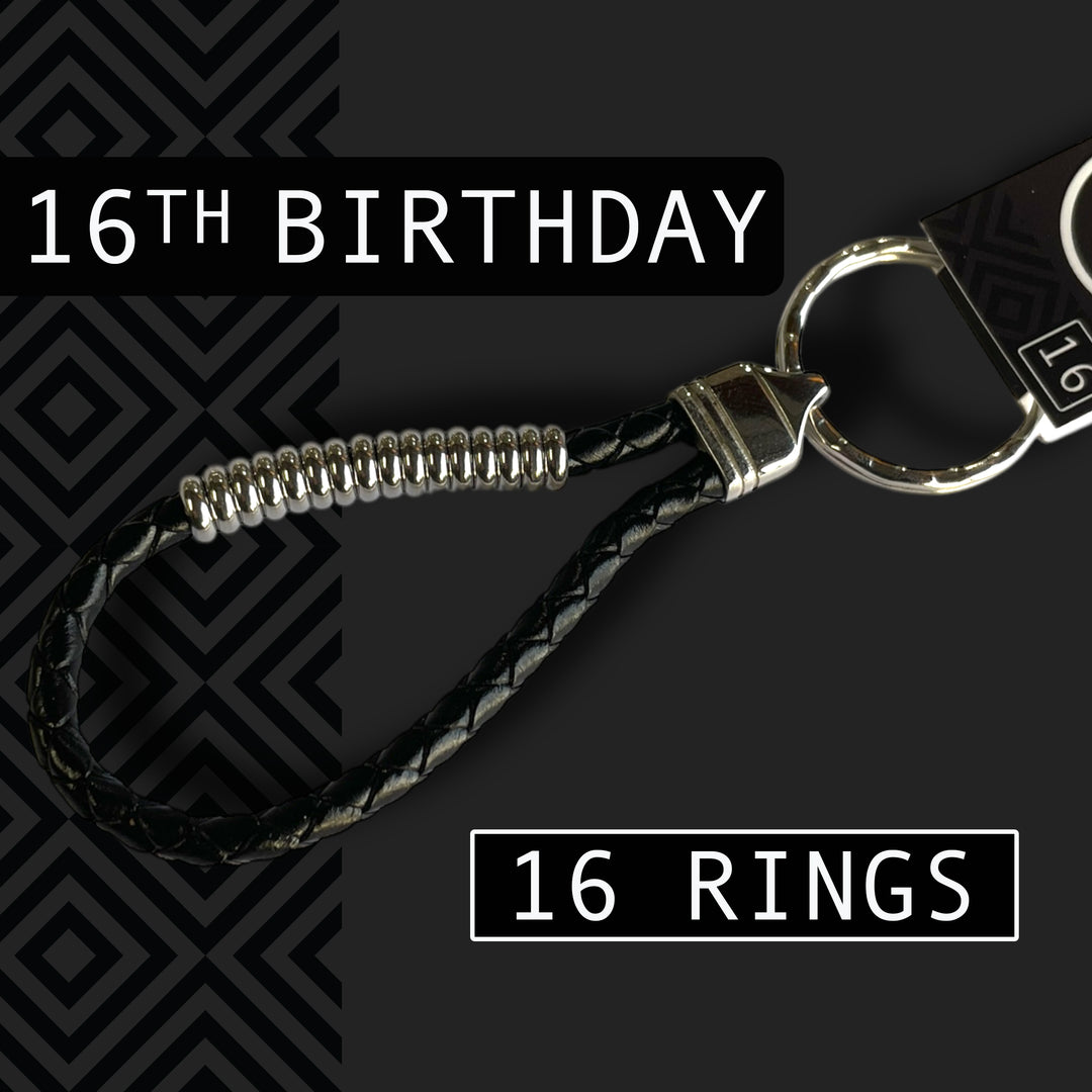 16th BIRTHDAY KEYRING image 2