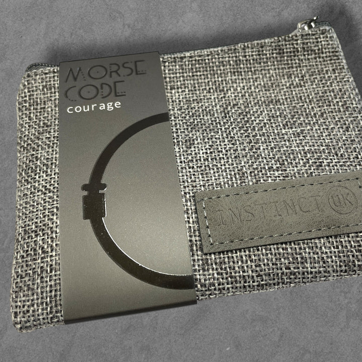 COURAGE - MORSE CODE BRACELET image 5