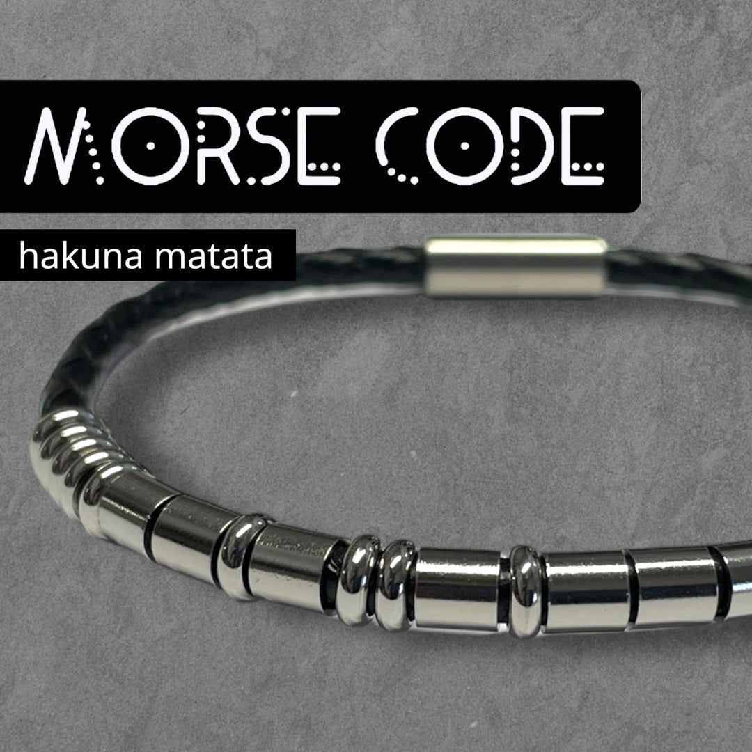 HAKUNA MATATA - MORSE CODE BRACELET image 0