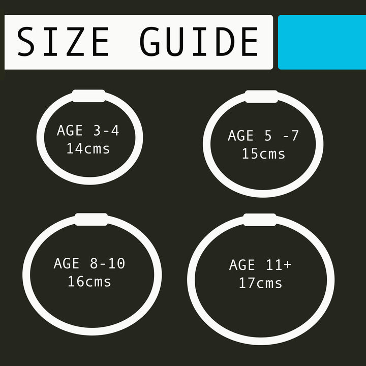 KIDS LEATHER BRACELET | BLUE image 4