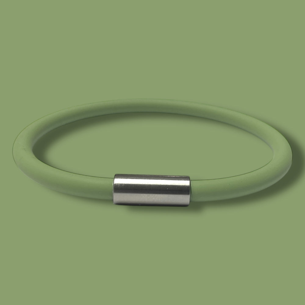 MINT SILICONE BRACELET image 1