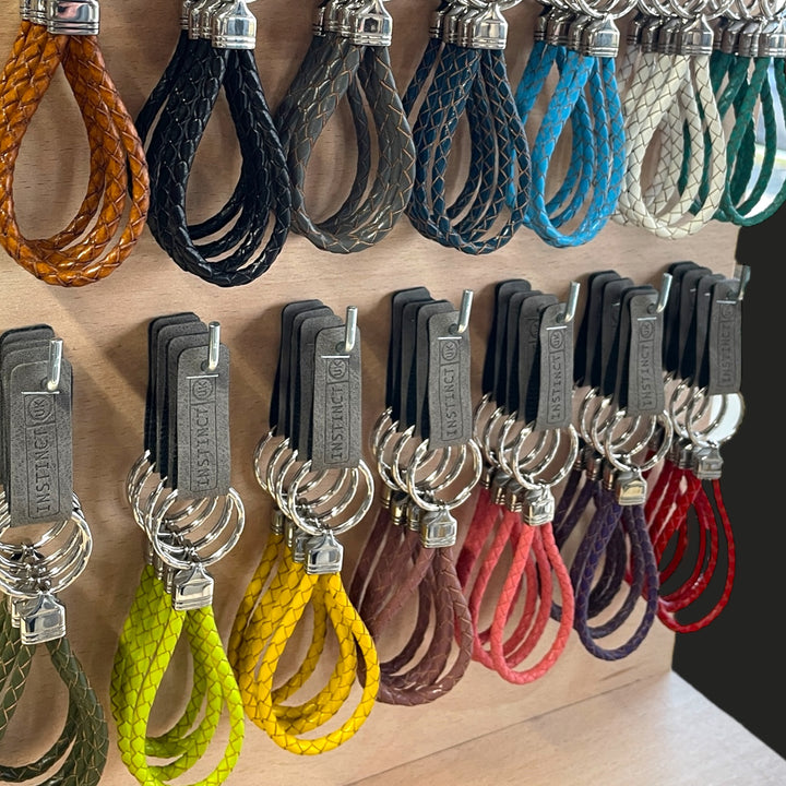 LEATHER KEYRING FULL DISPLAY COLLECTION image 2