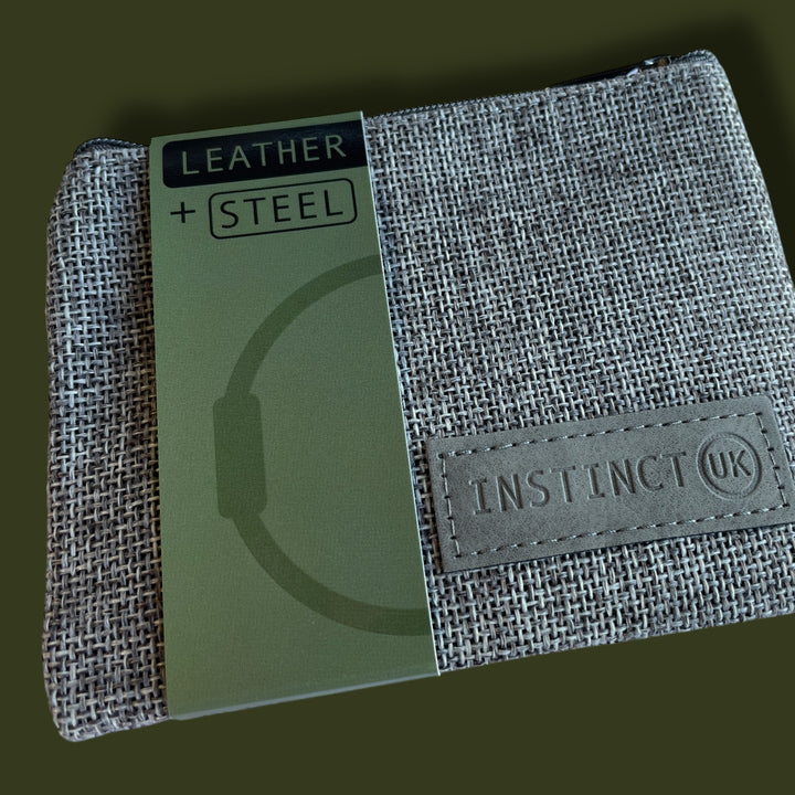 OLIVE LEATHER BRACELET | SLIM BAND image 4