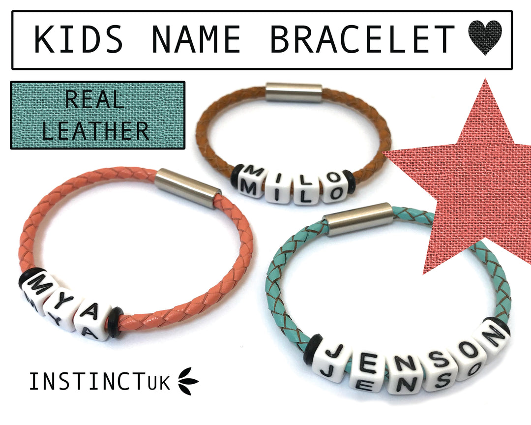 PERSONALISED KIDS NAME BRACELET image 0