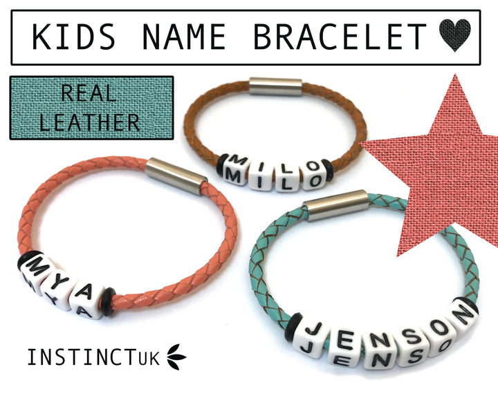 PERSONALISED KIDS NAME BRACELET image 0