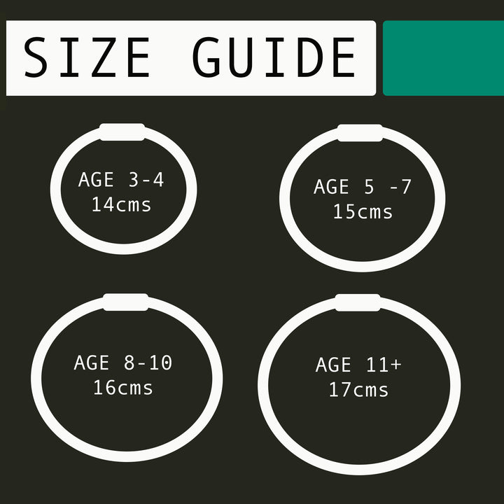 KIDS LEATHER BRACELET | TEAL image 5