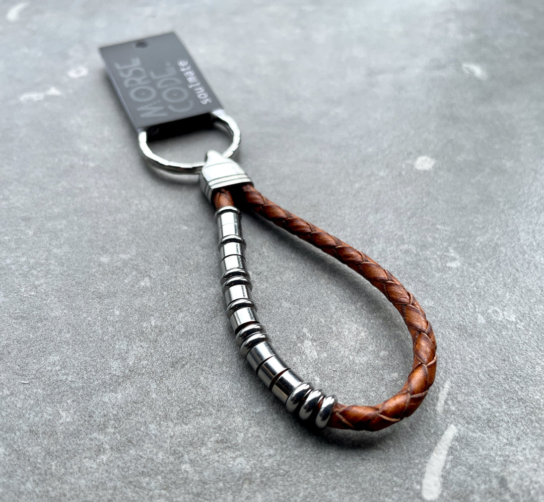 SOULMATE | MORSE CODE KEYRING image 5