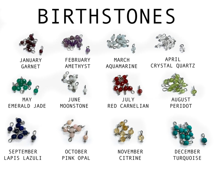 INITIAL BIRTHSTONE NECKLACE | Personalised Necklace image 7