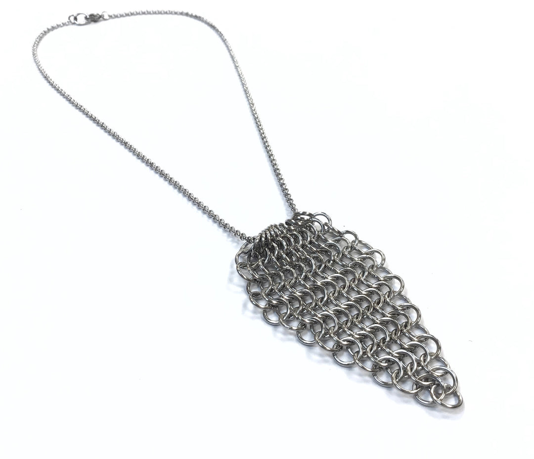 European Leaf Necklace - 41cm image 2