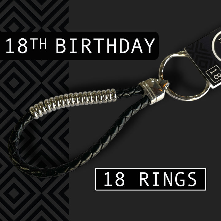 18th BIRTHDAY KEYRING image 2