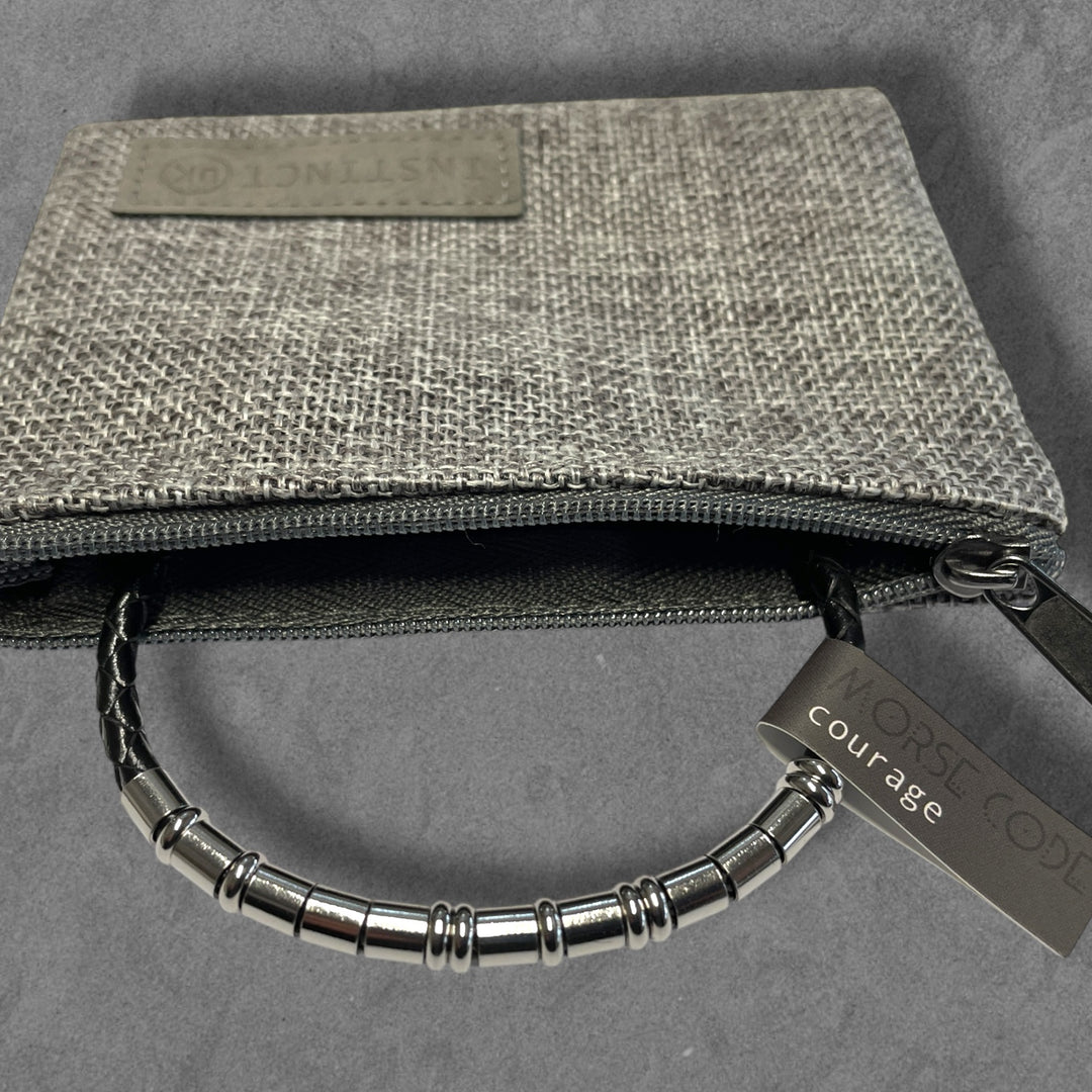 COURAGE - MORSE CODE BRACELET image 6