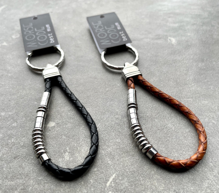 BEST MUM | MORSE CODE KEYRING image 4