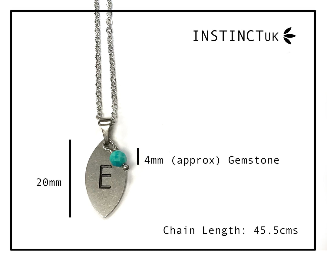 INITIAL BIRTHSTONE NECKLACE | Personalised Necklace image 5