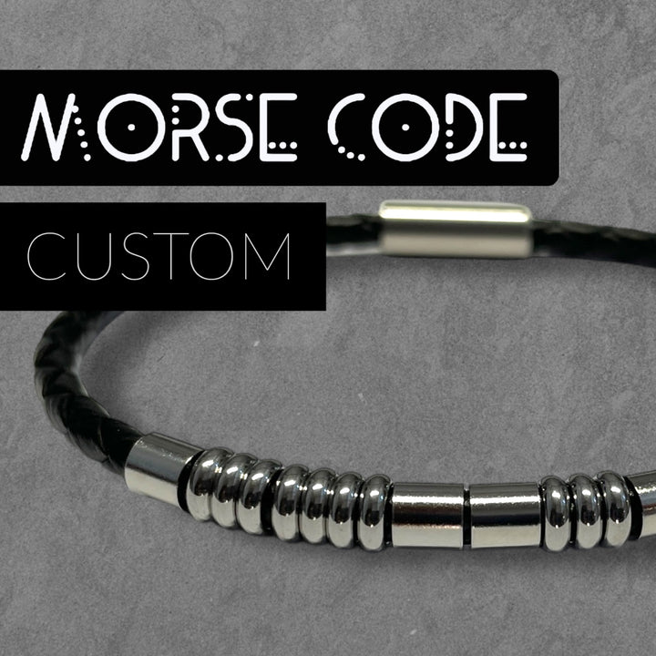 CUSTOM MESSAGE | Morse Code Message Bracelet