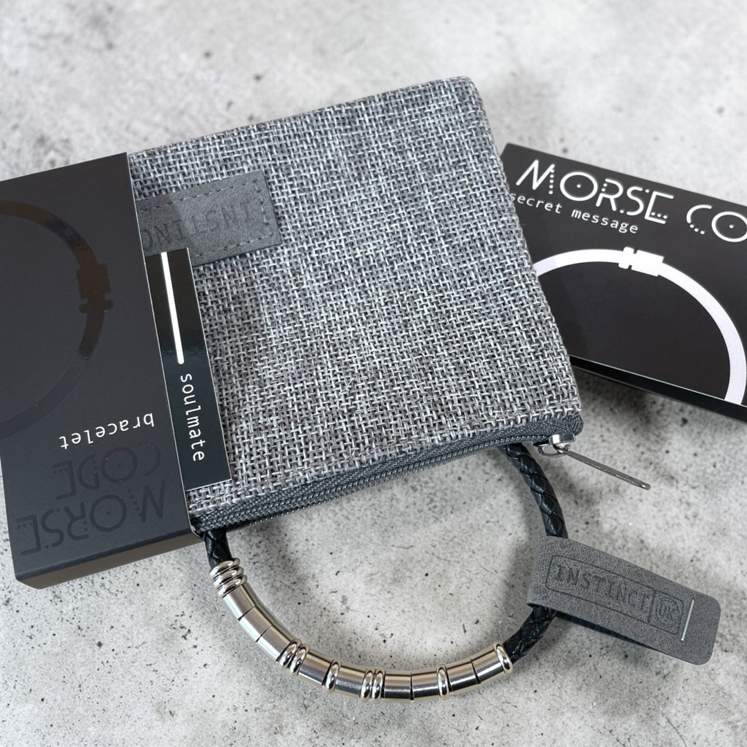 SOULMATE | MORSE CODE MESSAGE BRACELET