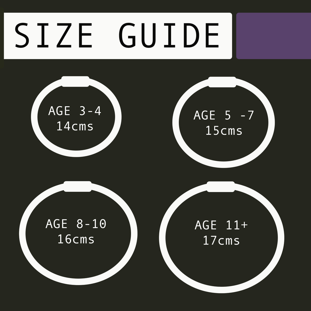 KIDS LEATHER BRACELET | PURPLE image 5