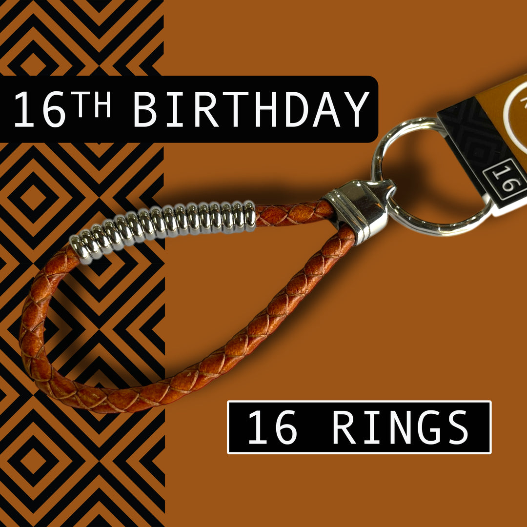 16th BIRTHDAY KEYRING image 3
