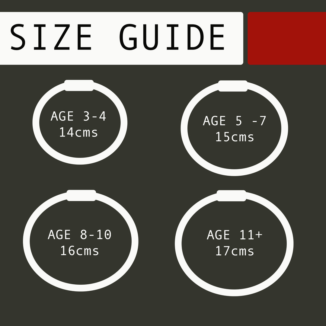 KIDS LEATHER BRACELET | RED image 5