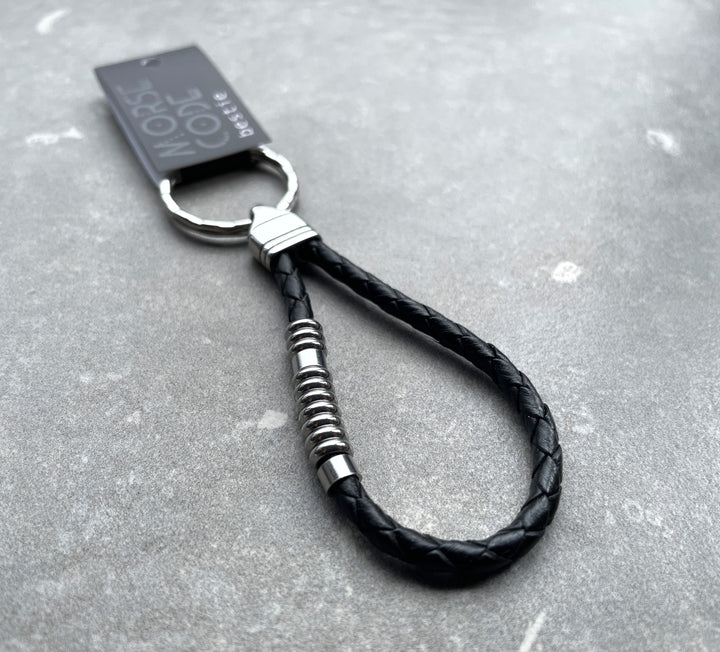 BESTIE | MORSE CODE KEYRING image 4
