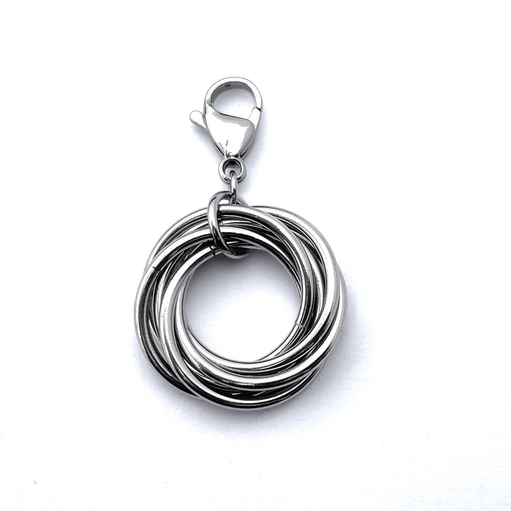 CHAIN MAILLE ZIP CLIP | Mobius Rose image 2