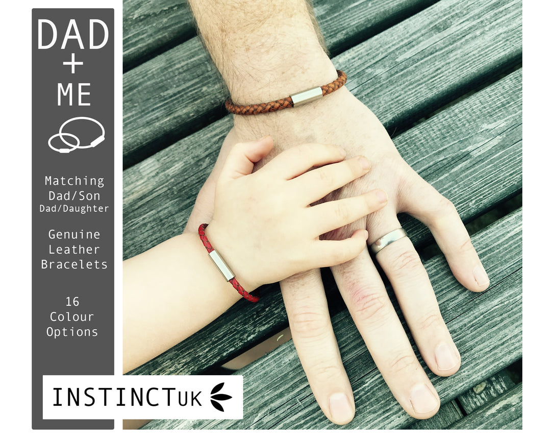 DAD +ME Matching Bracelets | Fathers Day Gift | Father & Son | Daddy & Daughter image 0