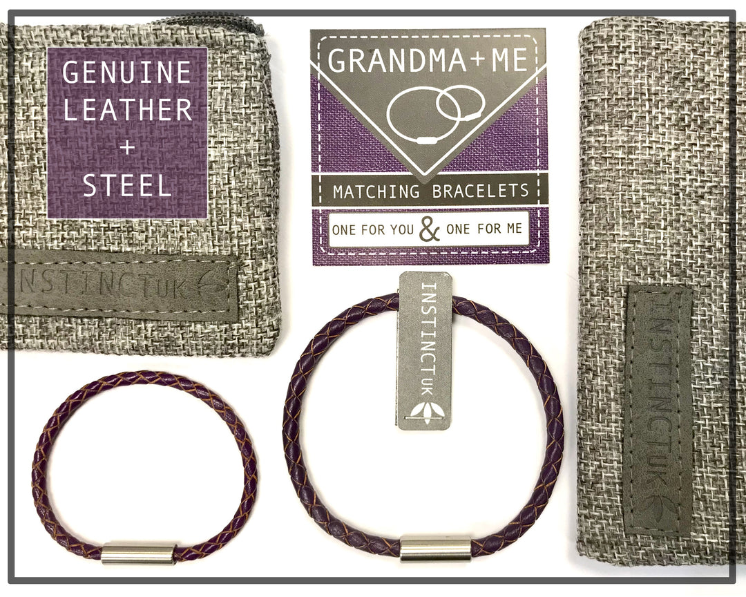 GRANDMA + ME  - Matching Leather Bracelets image 0