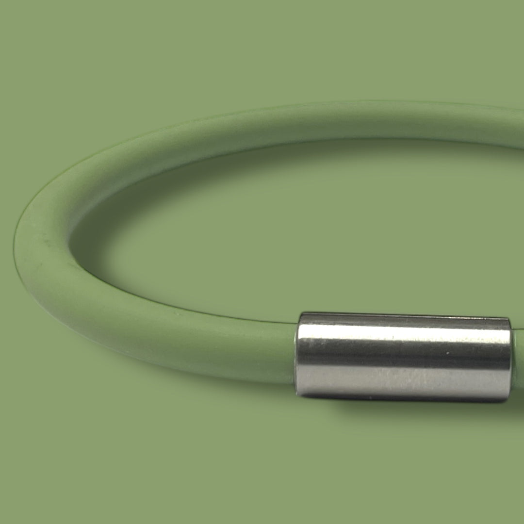 MINT SILICONE BRACELET image 0