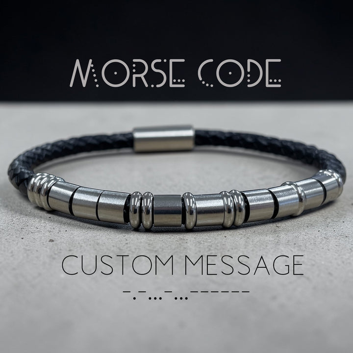 CUSTOM MESSAGE | Morse Code Message Bracelet