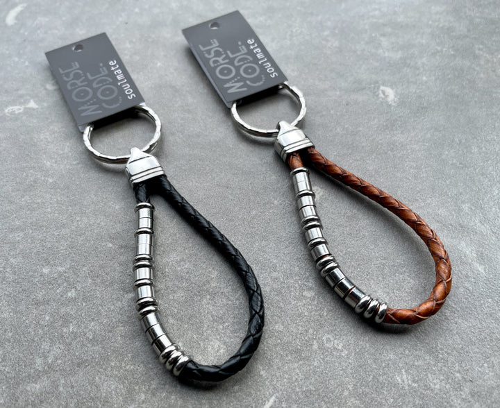SOULMATE | MORSE CODE KEYRING image 4