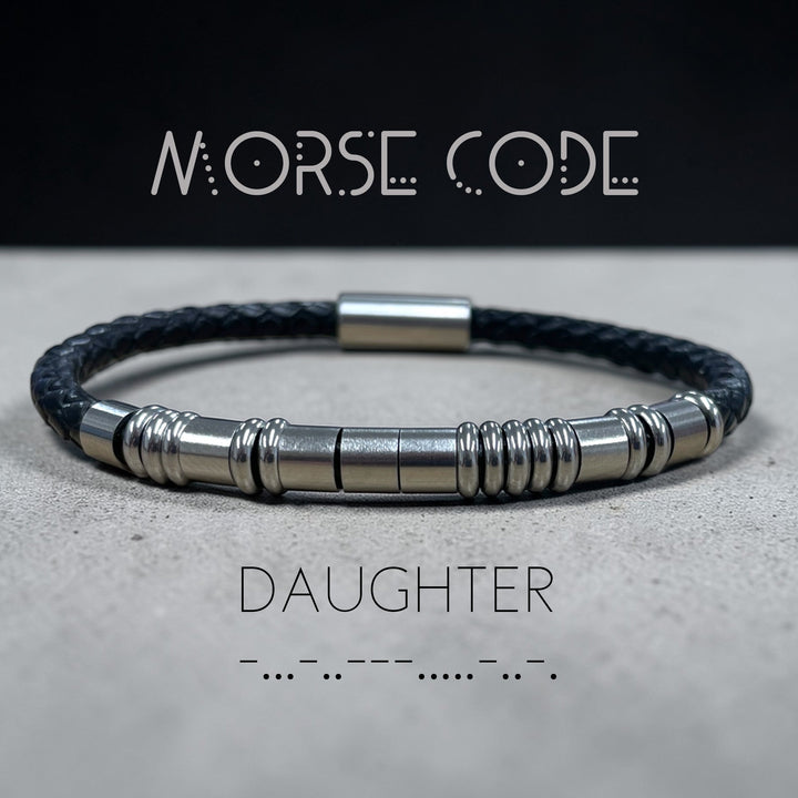 DAUGHTER | MORSE CODE BRACELET