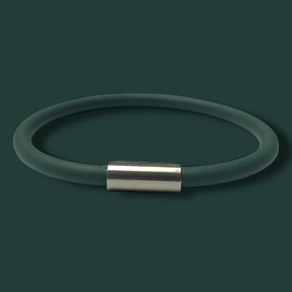 PETROL SILICONE BRACELET image 1