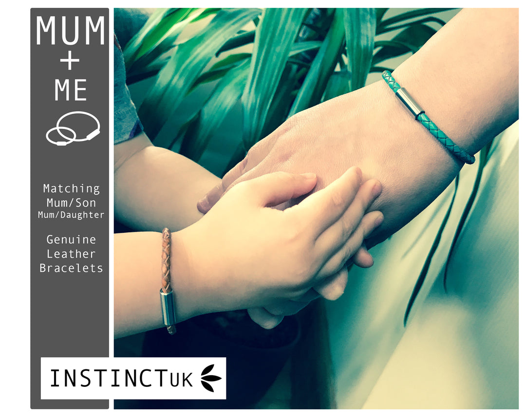 MUM + ME  Mum/Son, Mummy/Daughter Matching Leather Bracelets image 0