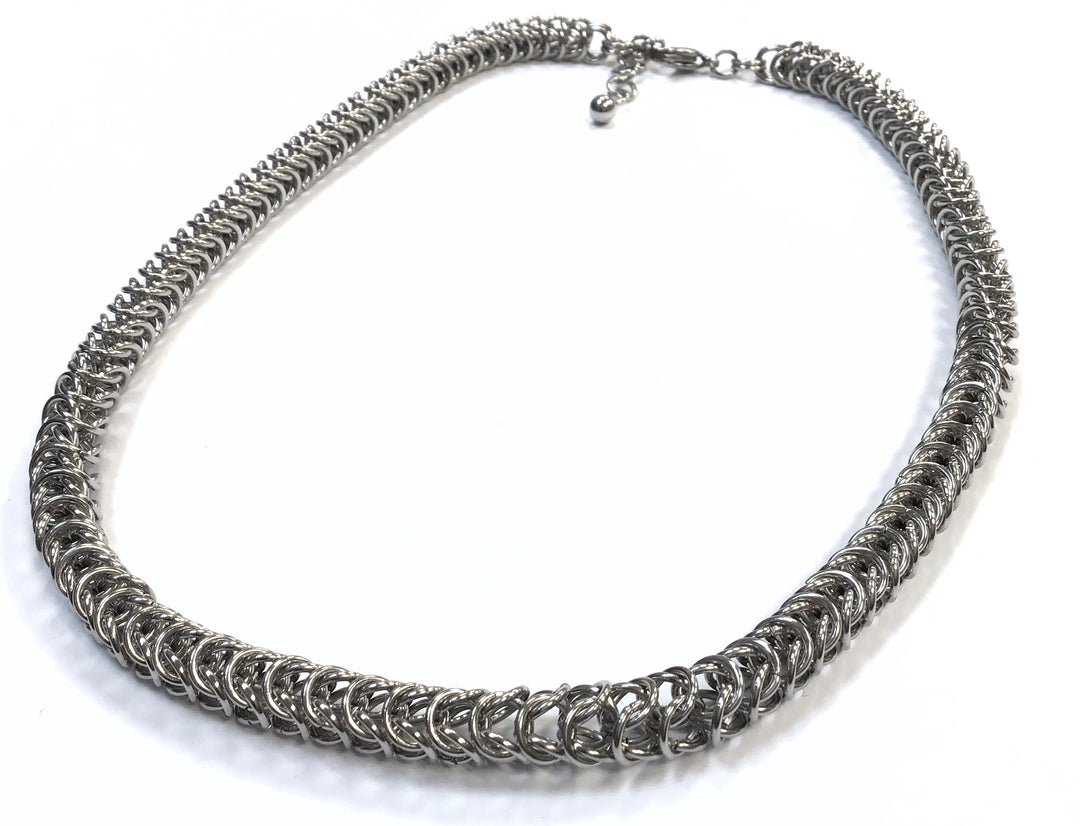 CHAIN MAILLE NECKLACE | Persian Necklace - 46cm image 2