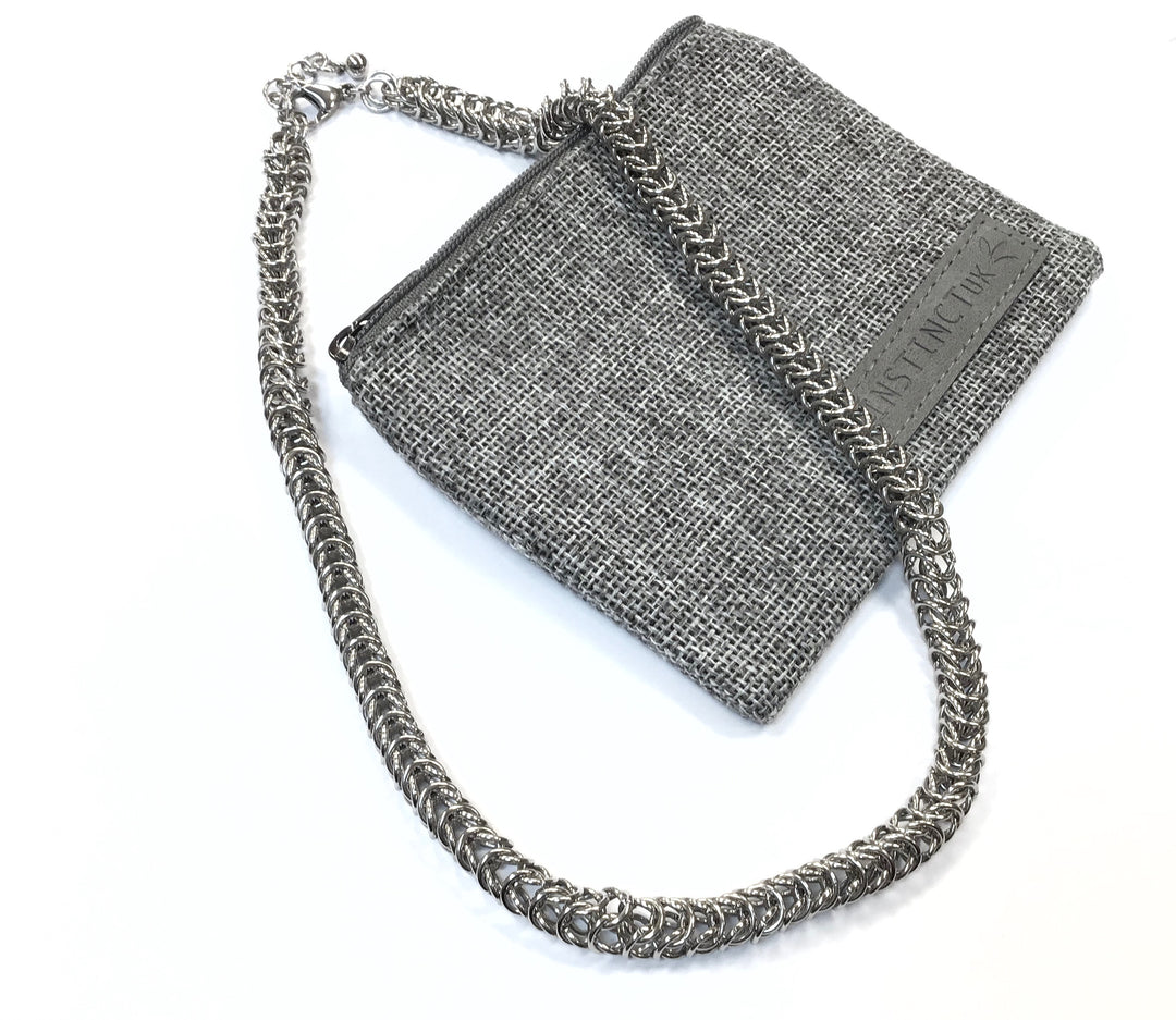 CHAIN MAILLE NECKLACE | Persian Necklace - 46cm image 4