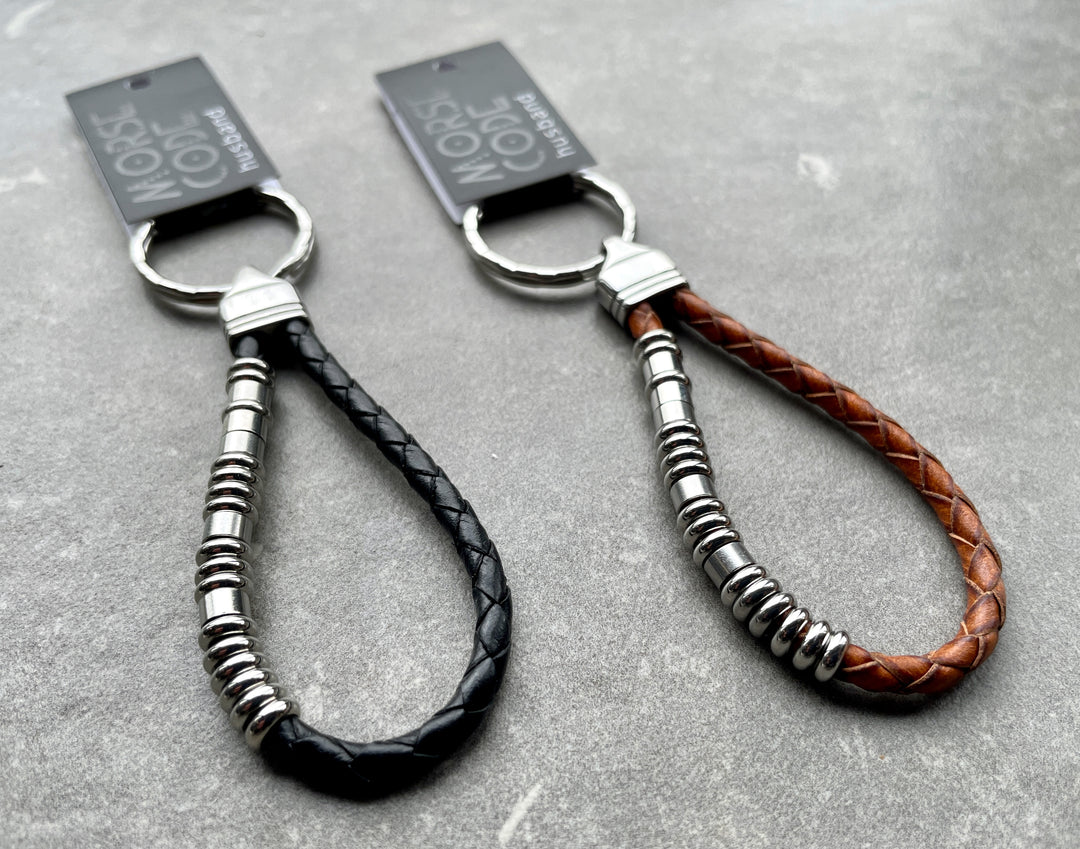 HUSBAND | MORSE CODE KEYRING image 4