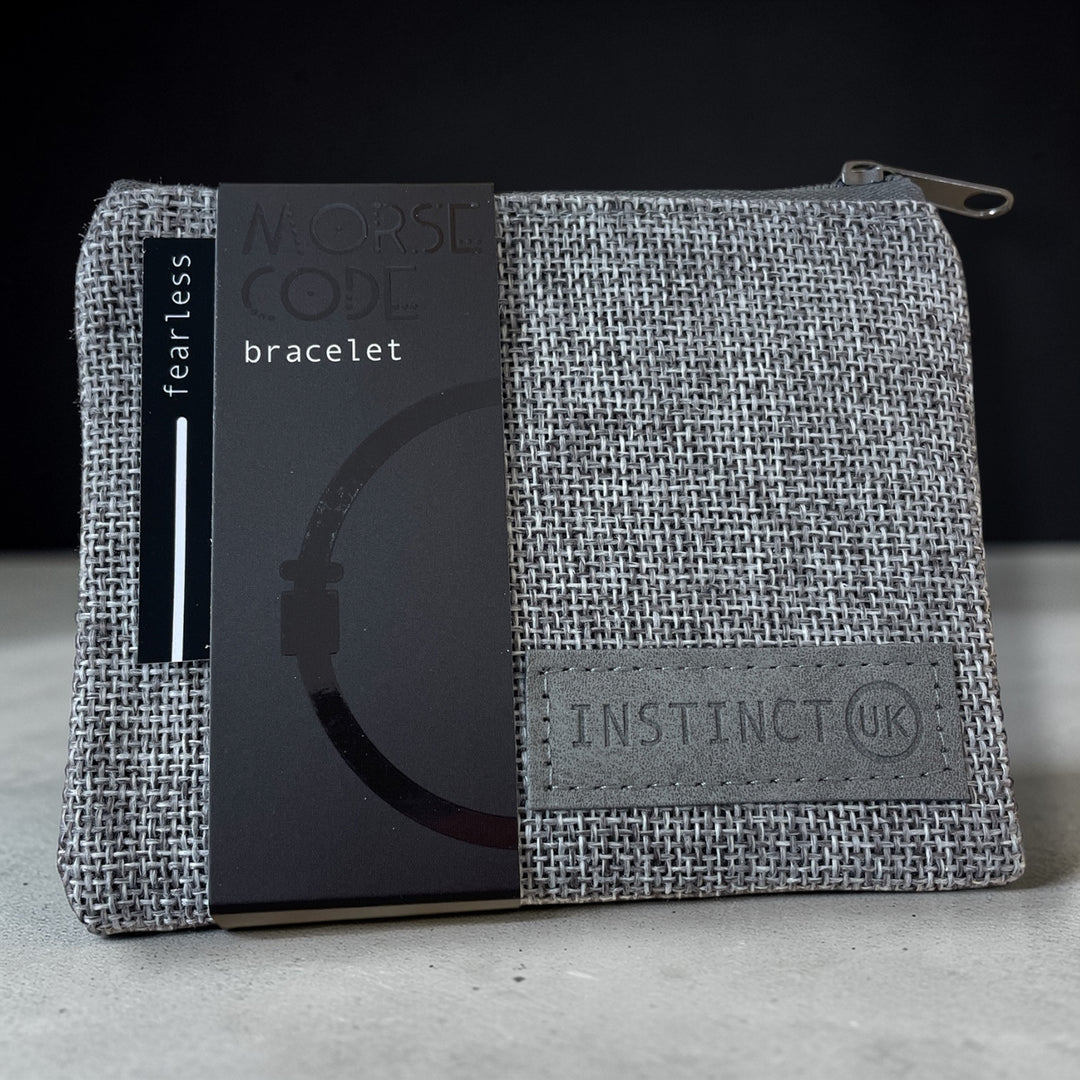 FEARLESS | MORSE CODE BRACELET