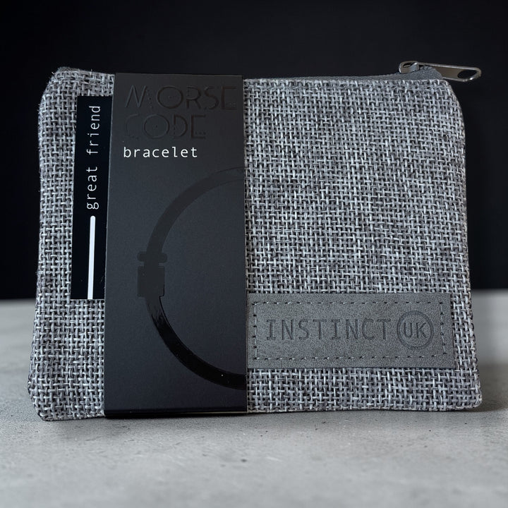 GREAT FRIEND | MORSE CODE MESSAGE BRACELET
