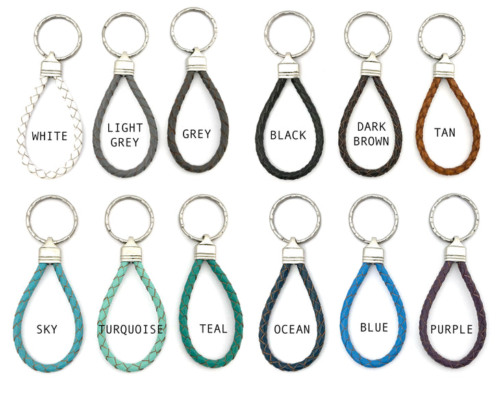 COUPLES KEYRINGS | Personalised Romantic Keyring Gift | Cupid Interlinking Keyring