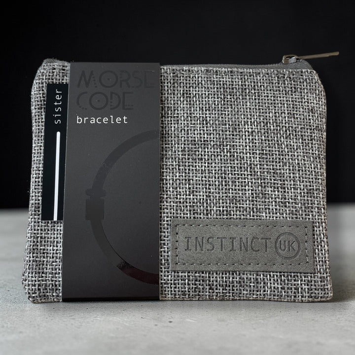 SISTER | MORSE CODE BRACELET